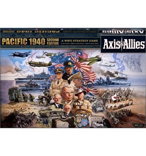 Axis & Allies Pacific 1940 Brettspill 2nd Edition - Frittstående spill 